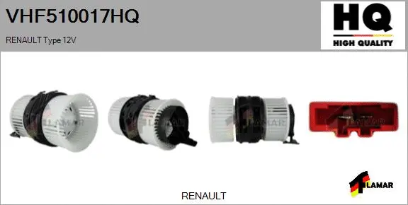 Interior Blower (VHF510017HQ)