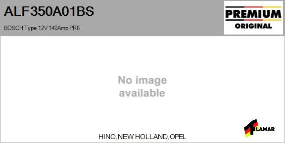 Alternator (ALF350A01BS)