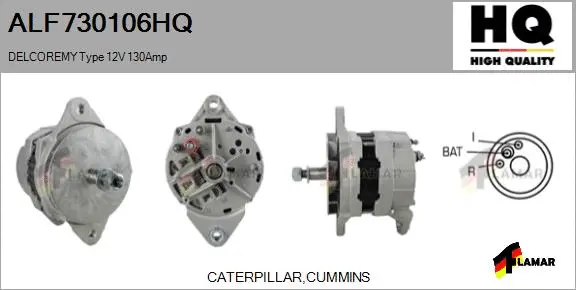 Alternator (ALF730106HQ)