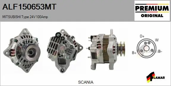 Alternator (ALF150653MT)