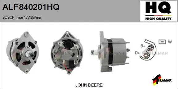 Alternator (ALF840201HQ)