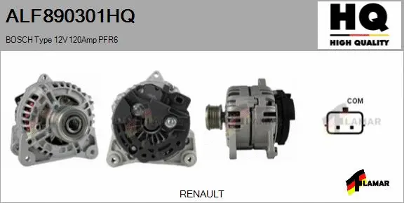 Alternator (ALF890301HQ)