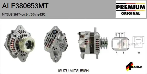 Alternator (ALF380653MT)