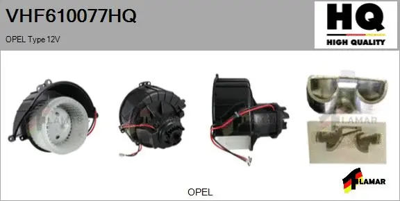 Interior Blower (VHF610077HQ)