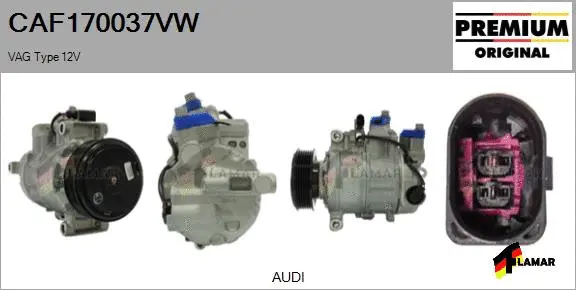 Compressor, air conditioning (CAF170037VW)