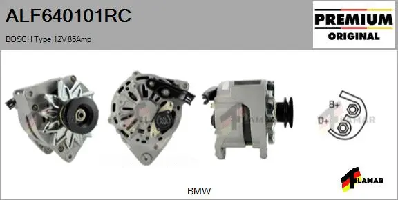 Alternator (ALF640101RC)