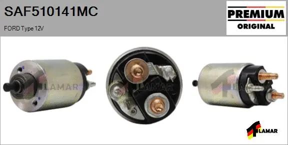 Solenoid Switch, starter (SAF510141MC)