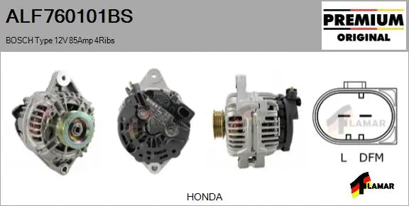 Alternator (ALF760101BS)