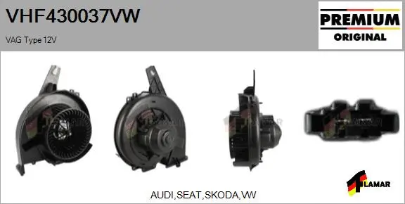 Interior Blower (VHF430037VW)