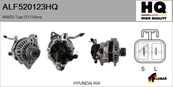 Alternator (ALF520123HQ)