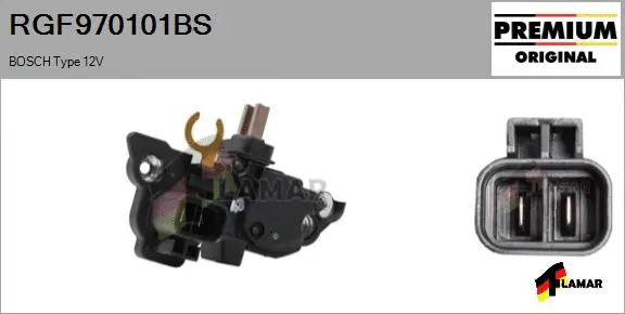 Alternator Regulator (RGF970101BS)