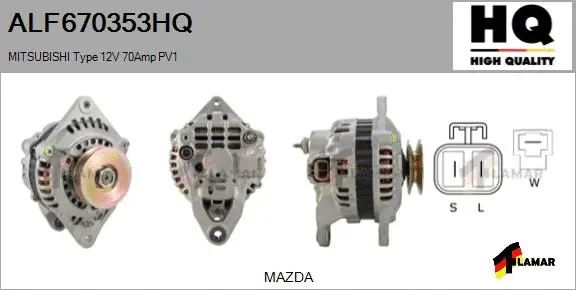 Alternator (ALF670353HQ)