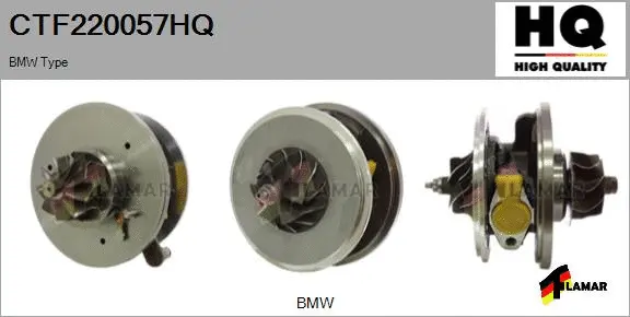 Core assembly, turbocharger (CTF220057HQ)