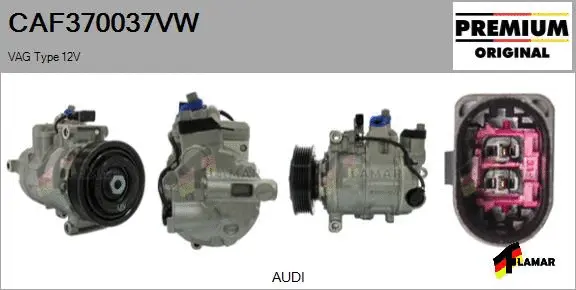 Compressor, air conditioning (CAF370037VW)