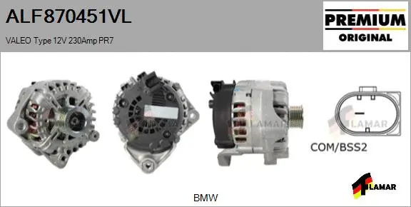 Alternator (ALF870451VL)