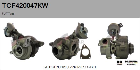 Charger, charging (supercharged/turbocharged) (TCF420047KW)