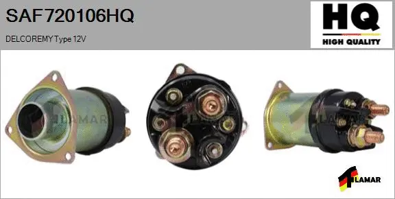 Solenoid Switch, starter (SAF720106HQ)