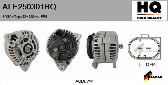 Alternator (ALF250301HQ)