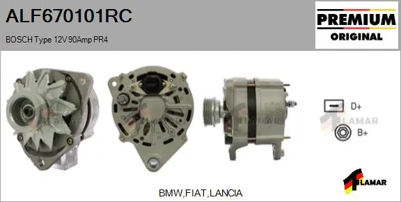 Alternator (ALF670101RC)