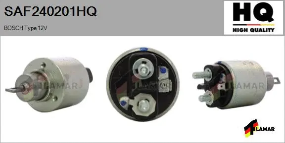 Solenoid Switch, starter (SAF240201HQ)