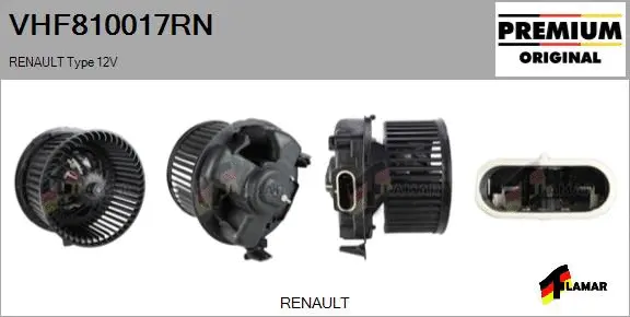 Interior Blower (VHF810017RN)