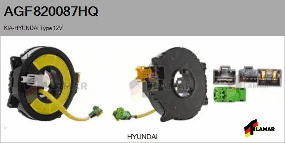 Clockspring, airbag (AGF820087HQ)