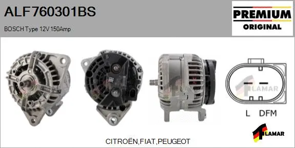 Alternator (ALF760301BS)