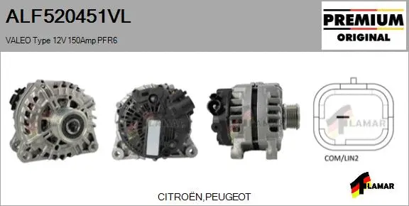 Alternator (ALF520451VL)