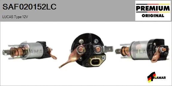 Solenoid Switch, starter (SAF020152LC)