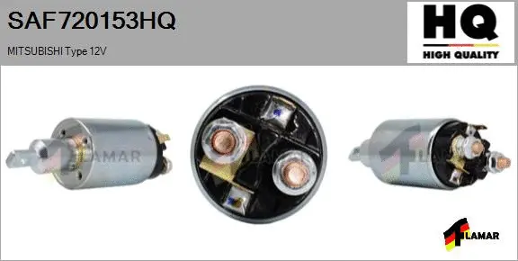 Solenoid Switch, starter (SAF720153HQ)