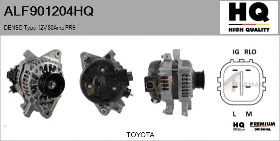 Alternator (ALF901204HQ)