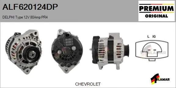 Alternator (ALF620124DP)