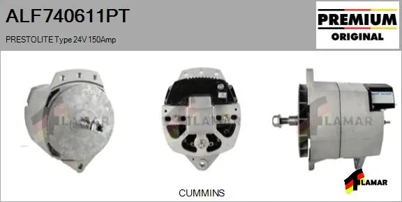 Alternator (ALF740611PT)