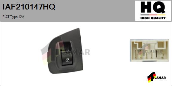 Switch, window regulator (IAF210147HQ)