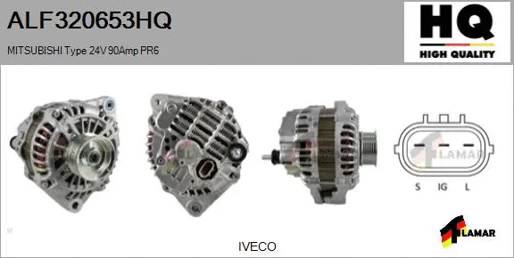 Alternator (ALF320653HQ)