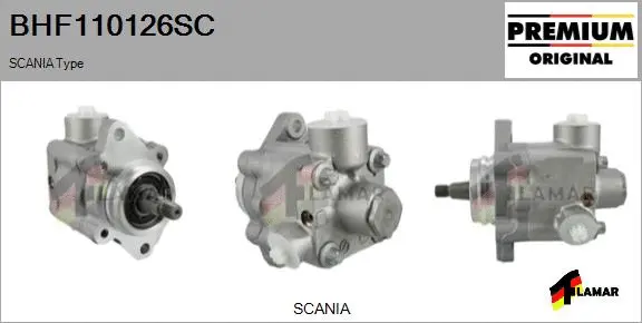 Hydraulic Pump, steering (BHF110126SC)
