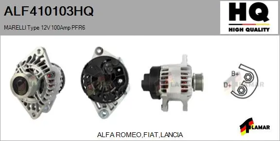 Alternator (ALF410103HQ)