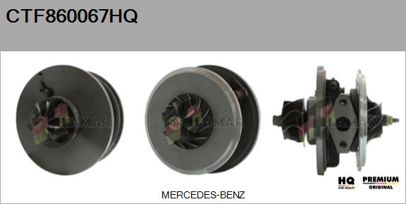 Core assembly, turbocharger (CTF860067HQ)