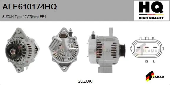 Alternator (ALF610174HQ)
