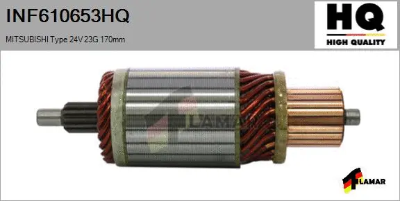 Armature, starter (INF610653HQ)