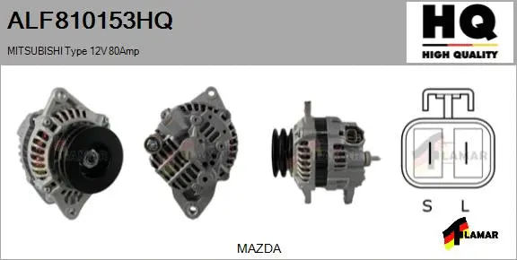 Alternator (ALF810153HQ)