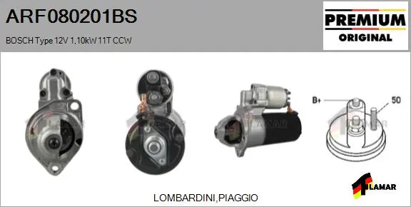 Starter (ARF080201BS)