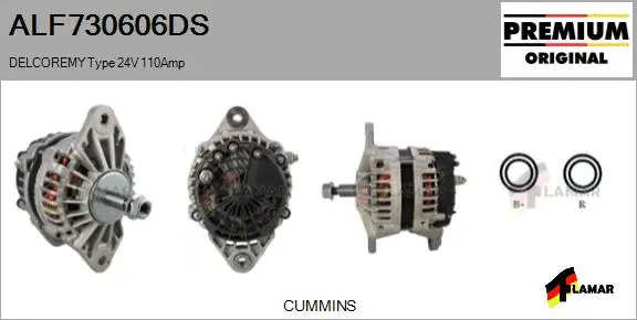 Alternator (ALF730606DS)