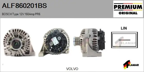 Alternator (ALF860201BS)