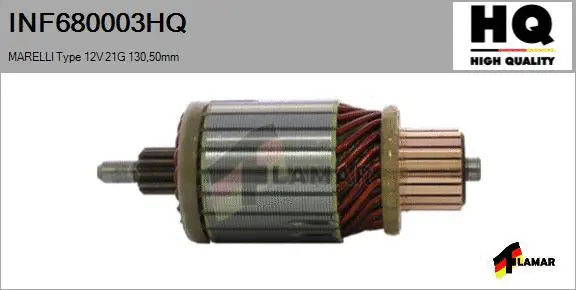 Armature, starter (INF680003HQ)