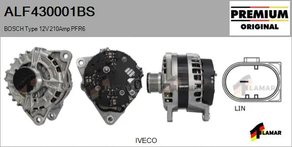 Alternator (ALF430001BS)