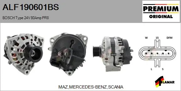 Alternator (ALF190601BS)