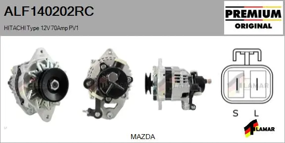 Alternator (ALF140202RC)