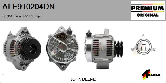 Alternator (ALF910204DN)