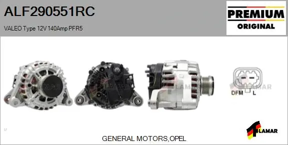 Alternator (ALF290551RC)